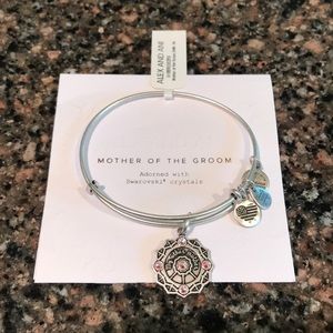 NWT mother of the groom Alex and ani bracelet